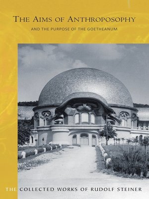 cover image of The AIMS OF ANTHROPOSOPHY